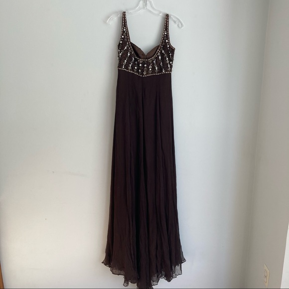 Pronovias Brown Cocktail Dress - Picture 10 of 13